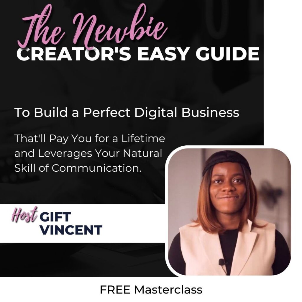 The Newbie Creator Community Masterclass